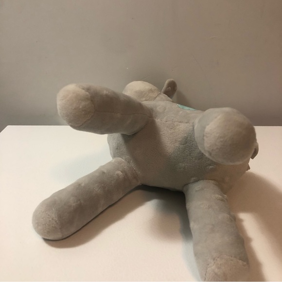 Peanutshell Uptown Giraffe 16" Plush Grey Teal Spots Stuffed Animal Toy - Picture 8 of 10